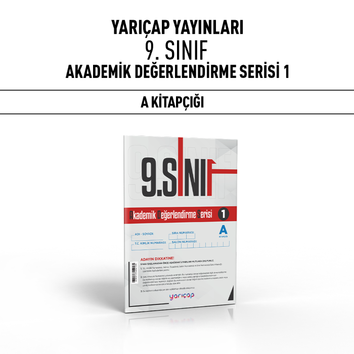 YARIÇAP 09.SINIF AKADEMİK DĞRL SERİSİ 1-A - 25-26